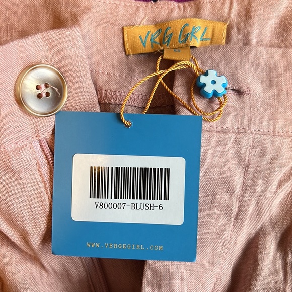 VRG GRL blush linen pants - Picture 5 of 5